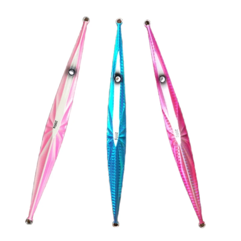 High quality Quick Sink Luminous Lead Lure Sea Fishing Boat Fishing Tuna 150g-600g