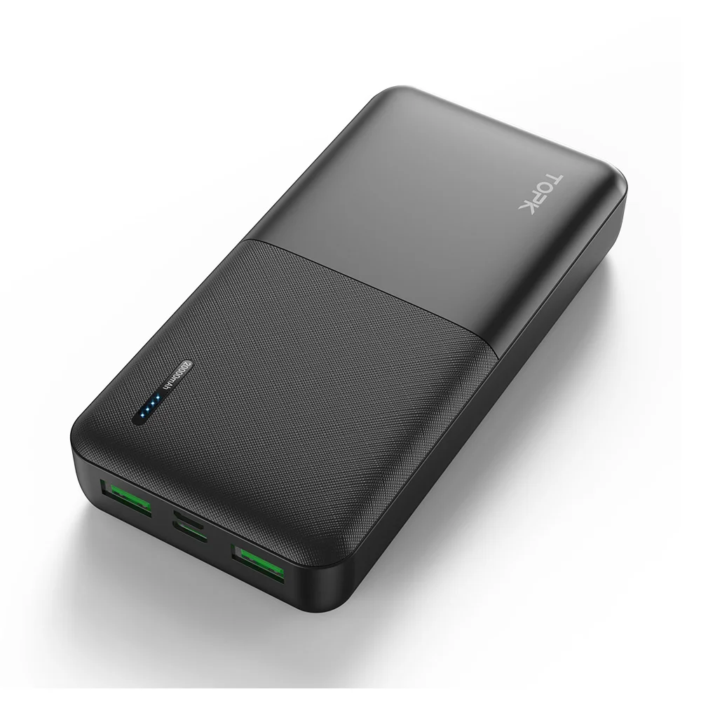 
TOPK I2009 Power Bank 20000mAh Dual USB Portable Mobile PowerBanks 