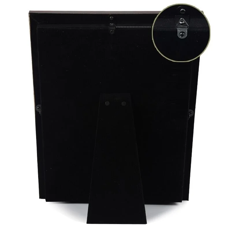 Pure gold foil painting business gifts classical living room corridor decorative painting solid wood frame Display case