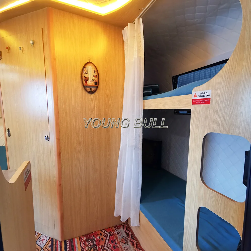 Youngbull Travel Trailer  With High Quality   AL-KO Chassis The Factory  Price In China Best Sale