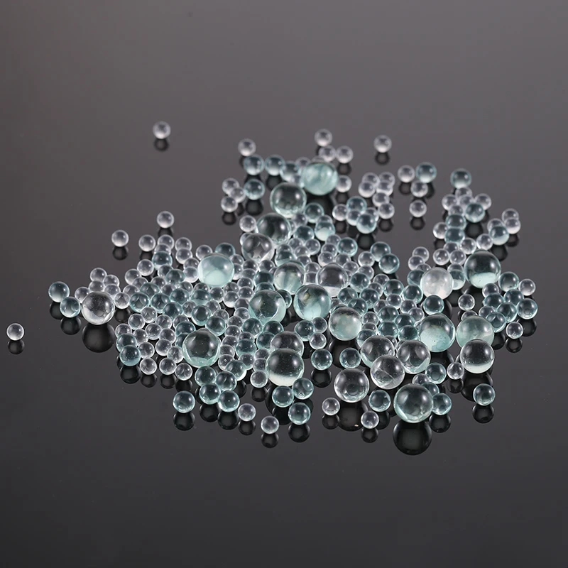 Wholesale 2-10mm Decorated Transparent Balls High Solid Glass Ball For Filled And Ground In Experiments