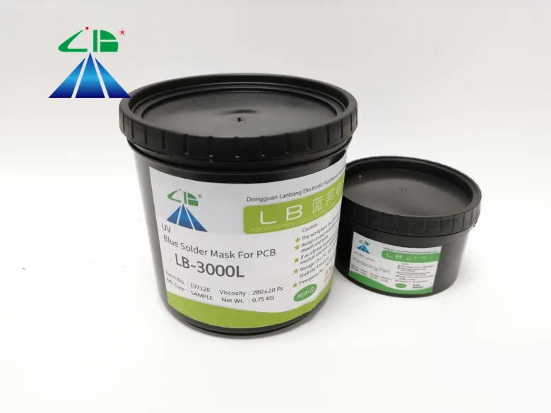 UV Curable Blue Solder Resist ink For PCB