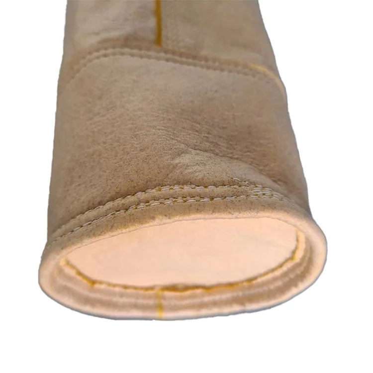 High Temperature Resistant Flame Retardant Metas Needle Punched Filter Felt Dust Removal Bag Retail Restaurants Farms Filtration