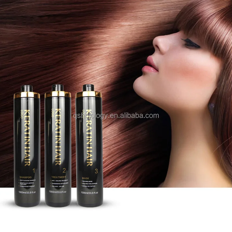 Professional Salon Brazilian Keratin Protein Best Pure Keratin Treatment Hair Straightening Cream Smooth Hair Keratin Kit