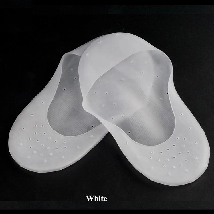 Professional Factory made Summer dance cover Soft Gel Heel Socks non-slip Gel Moisture Socks