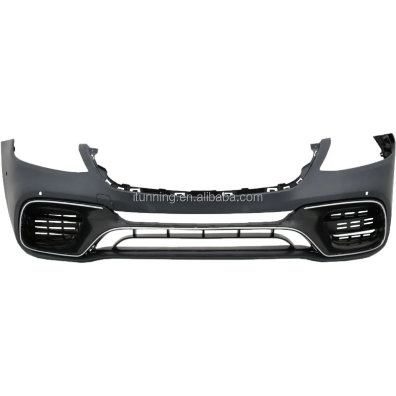 Upgrade Facelift Conversion S63 S65 AMG full body kit set for Mercedes Benz S class 2014 plus headlight headlamp