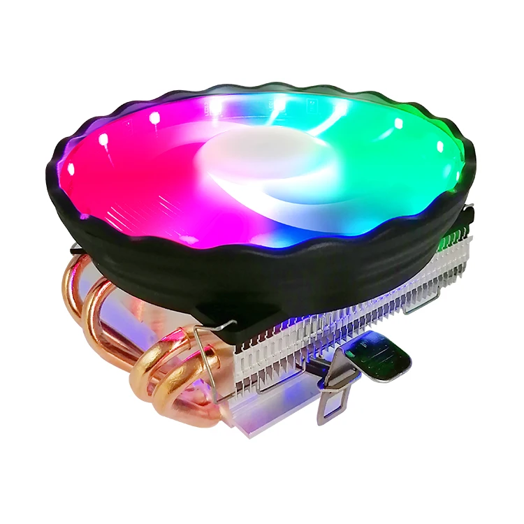 
China Manufacturer High Quality Be Quiet Computer Fan 4 Pin Cpu Rgb Cooler Pc Lga 1155 Cpu Fan 