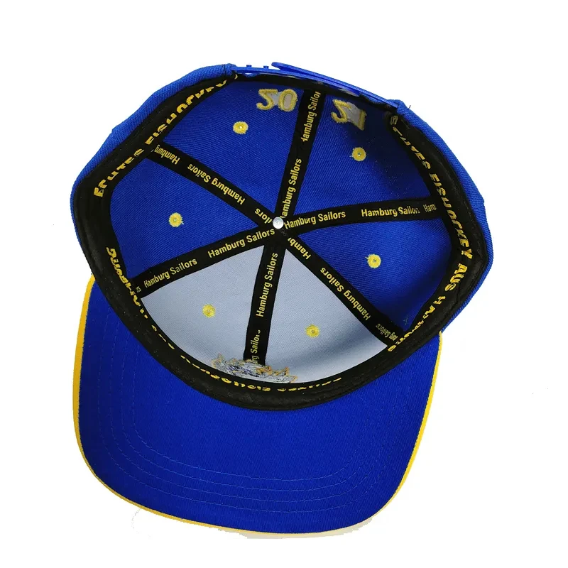 Custom High Quality Cotton Unisex Fitted Hats Mesh Hip Hop Baseball Teams Flat Snapback Caps