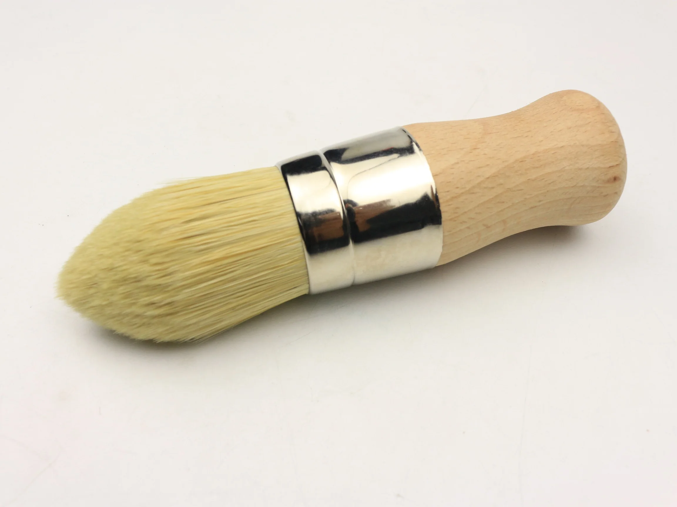 4 pieces of furniture with chalk and wax paint brushes powder brush paintings and small DIY paintings for wooden decorative furn