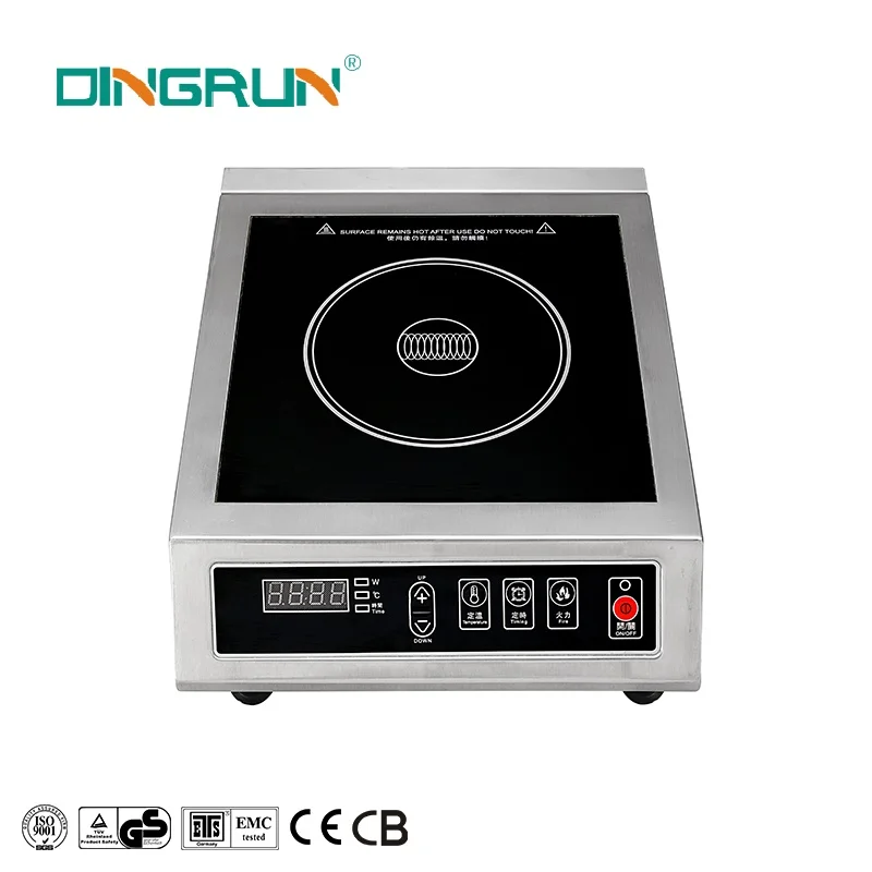 Индивидуальная Коммерческая индукционная плита, 3500 Вт, индукционная плита, кухонная утварь