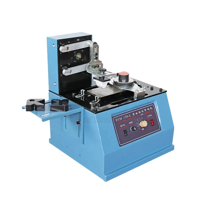 SYM150L Automatic Batch Coding Expire Date Pad Printing Machine