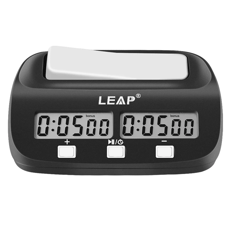 HANDHELD ELECTRONIC BOARD CHESS SET PLAYER TIMER CLOCK by LEAP;
