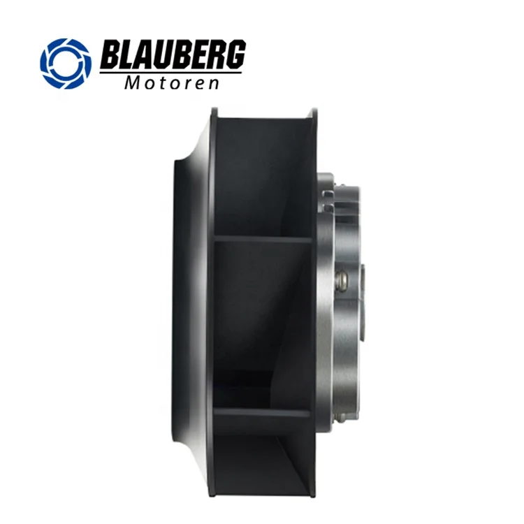 Blauberg 133mm diameter external rotor motor galvanized sheet 24v fan air conditioner blower