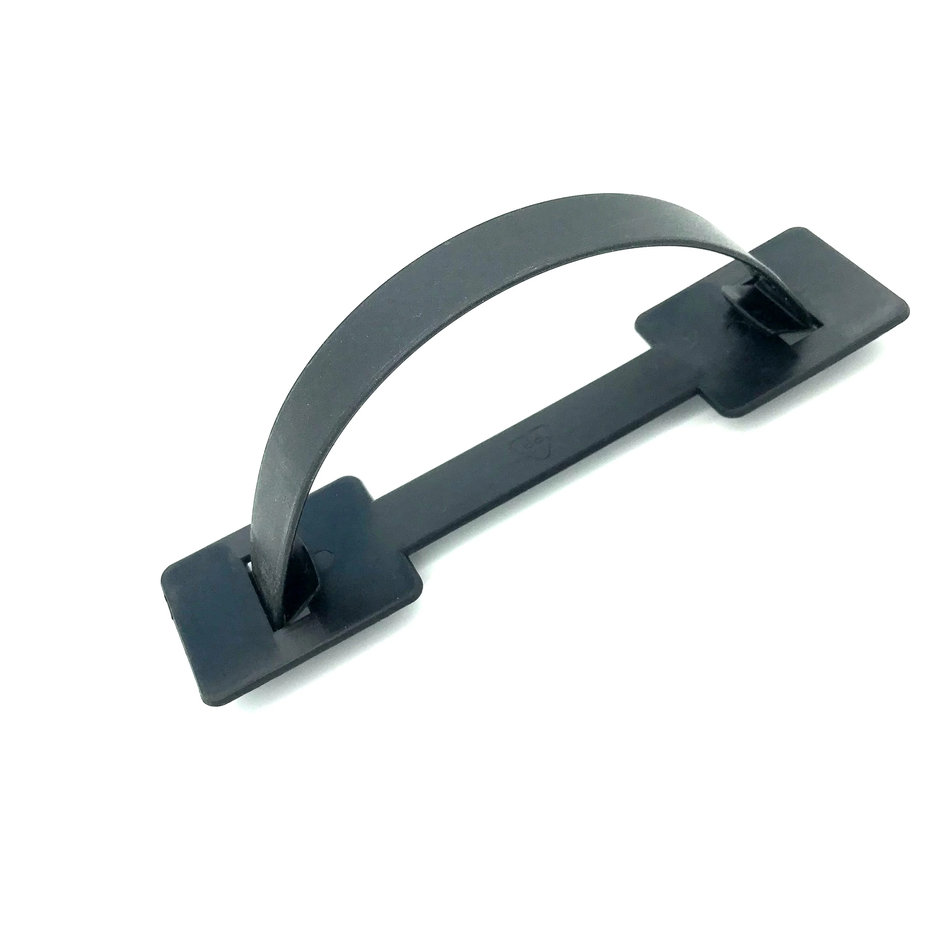 Quick shipment, handle on plastic cartons, plastic color box gift box handle