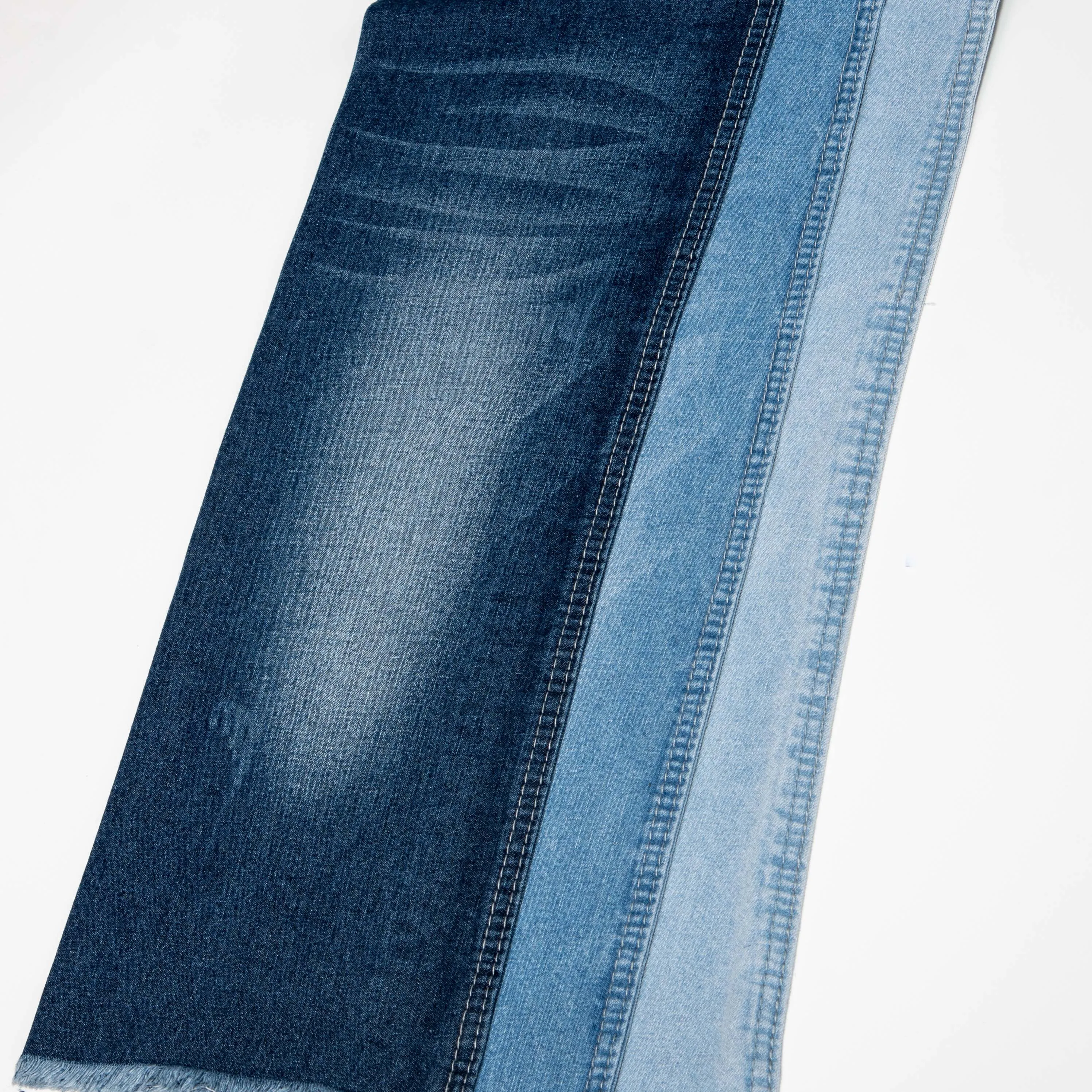 Hot Sale Denim Fabric Cotton Polyester Non-Stretch Soft Denim Fabric