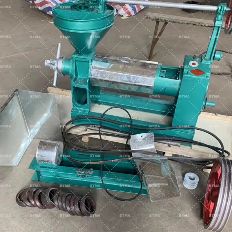 BTMA 6YL-80 cold press sunflower oil press expeller oil making machine for small oil business