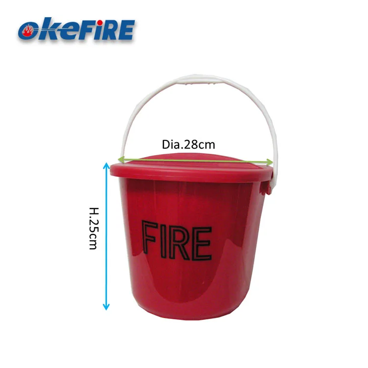 Okefire 10L Plastic Sand Fire Bucket