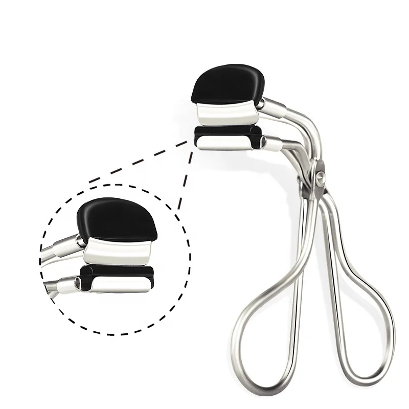 BLD G-8010 Professional Stainless Steel Partial Private Label Eyelash Curlers Mini False Eyelashes Makeup Tools
