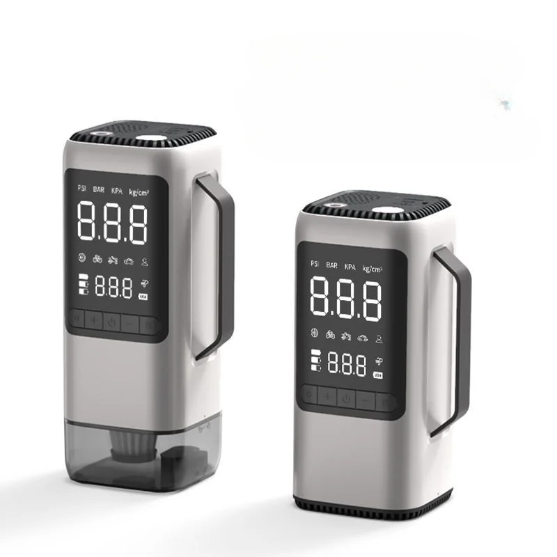 2024 New Product 4 in 1 jump starter with car inflator and vacuum cleaner Power Bank Battery Booster 8000 maH