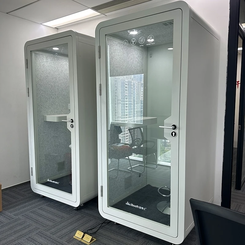 Soundproof Studio Voice Privacy Pod Silent Office Pod
