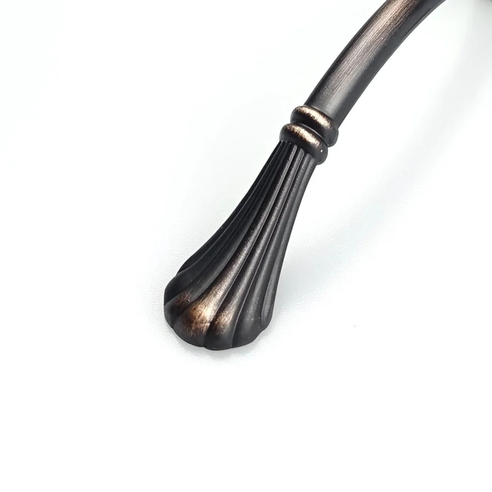 Винтажные бронзовые ручки для шкафов, ящиков, дверей шкафов, антикварные ручки, ручка для мебели, кухонное оборудование, ручка из цинкового сплава