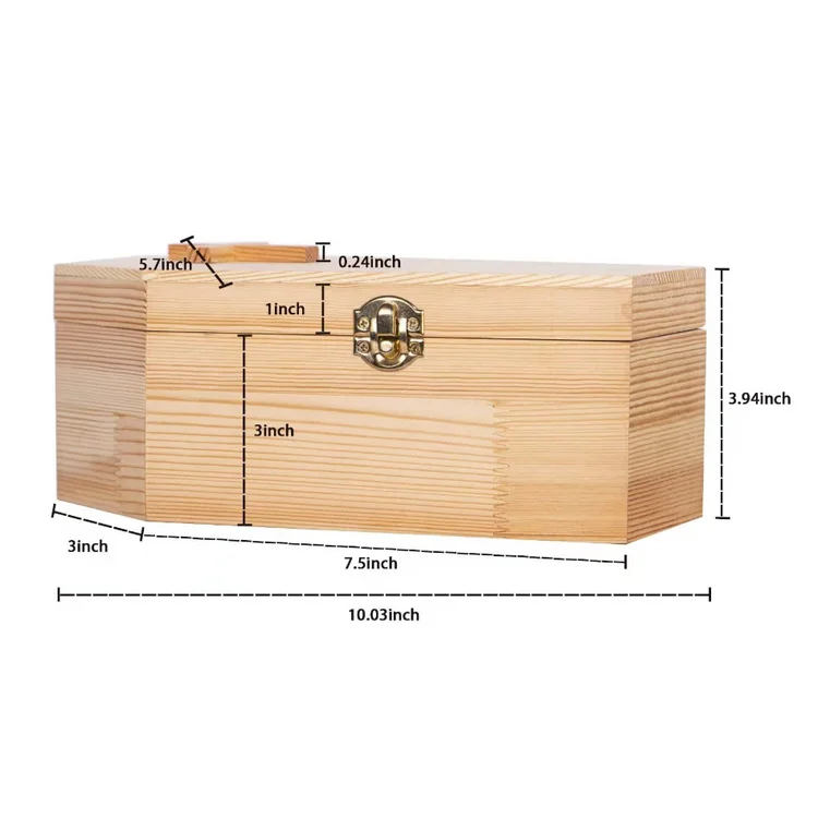 personalized coffin type pet cat ashes box contracted design wood carving with cross dog ashes box