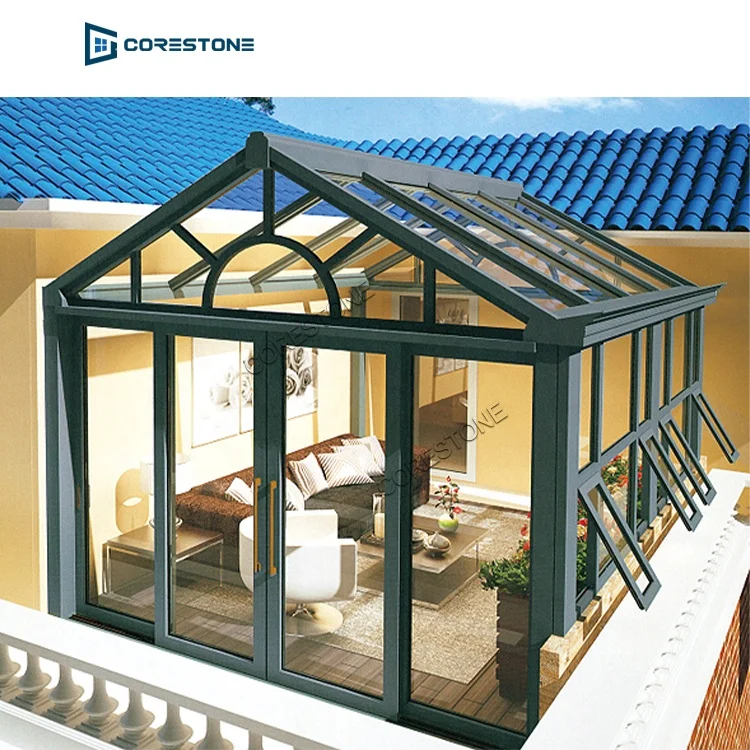 Modern Lean To Greenhouse Winter Garden