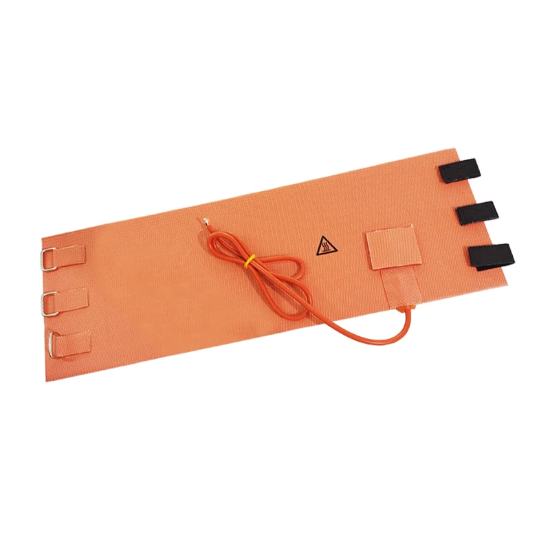 12V heater Customized Heating Elements Silicone Heater Flat Heating Element For Industrial