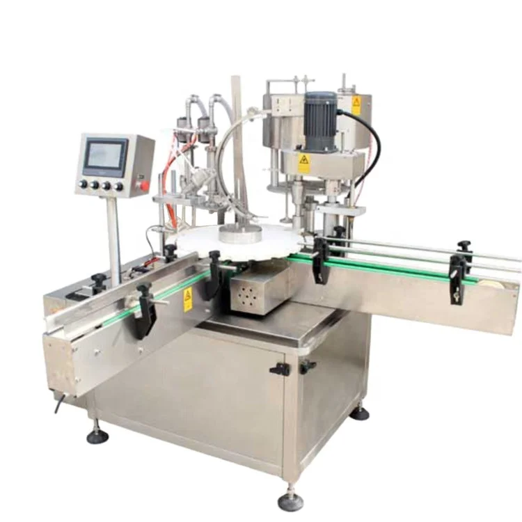 Bottle filling and capping machine for liquid syrup and oral liquid with factory price