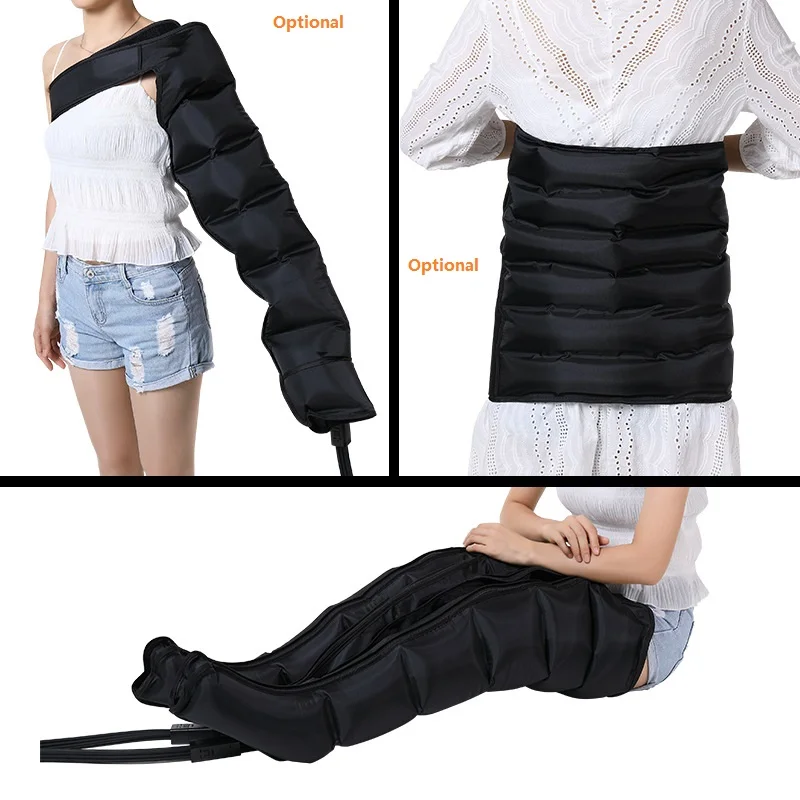 Новый дизайн беспроводные компрессионные ботинки для ног с аккумулятором 8 камер прессотерапия