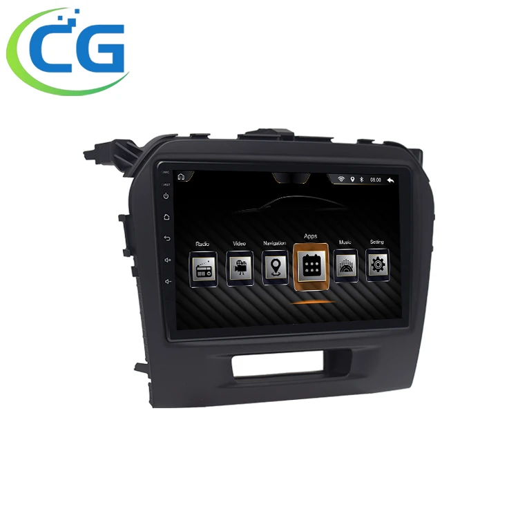 9 дюймов Android для Suzuki Grand Vitara 2015 мультимедийный стерео автомобильный DVD-плеер навигация GPS Видео Радио IPS Playstore беспроводной