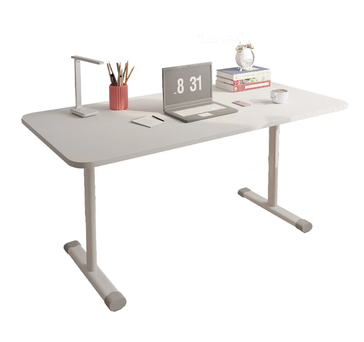 Manual computer desk can be raised and lowered simple home student desk