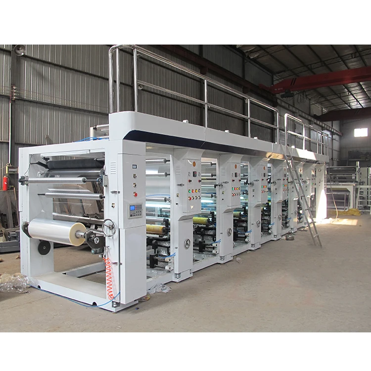High-precision digital rotogravure label printing machine