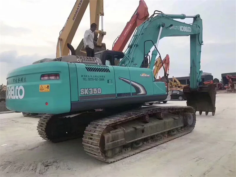 Original Kobelco Sk350,Second Hand 35tons Kobelco Sk350d Sk200 Sk210 Sk260 Sk70 Sk75-8 Used Excavator