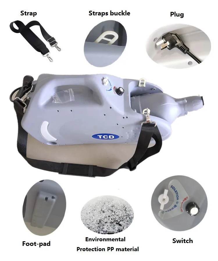 2600W 220V Agricultural fogger  Mist Sprayer for Cultivators for Disinfection