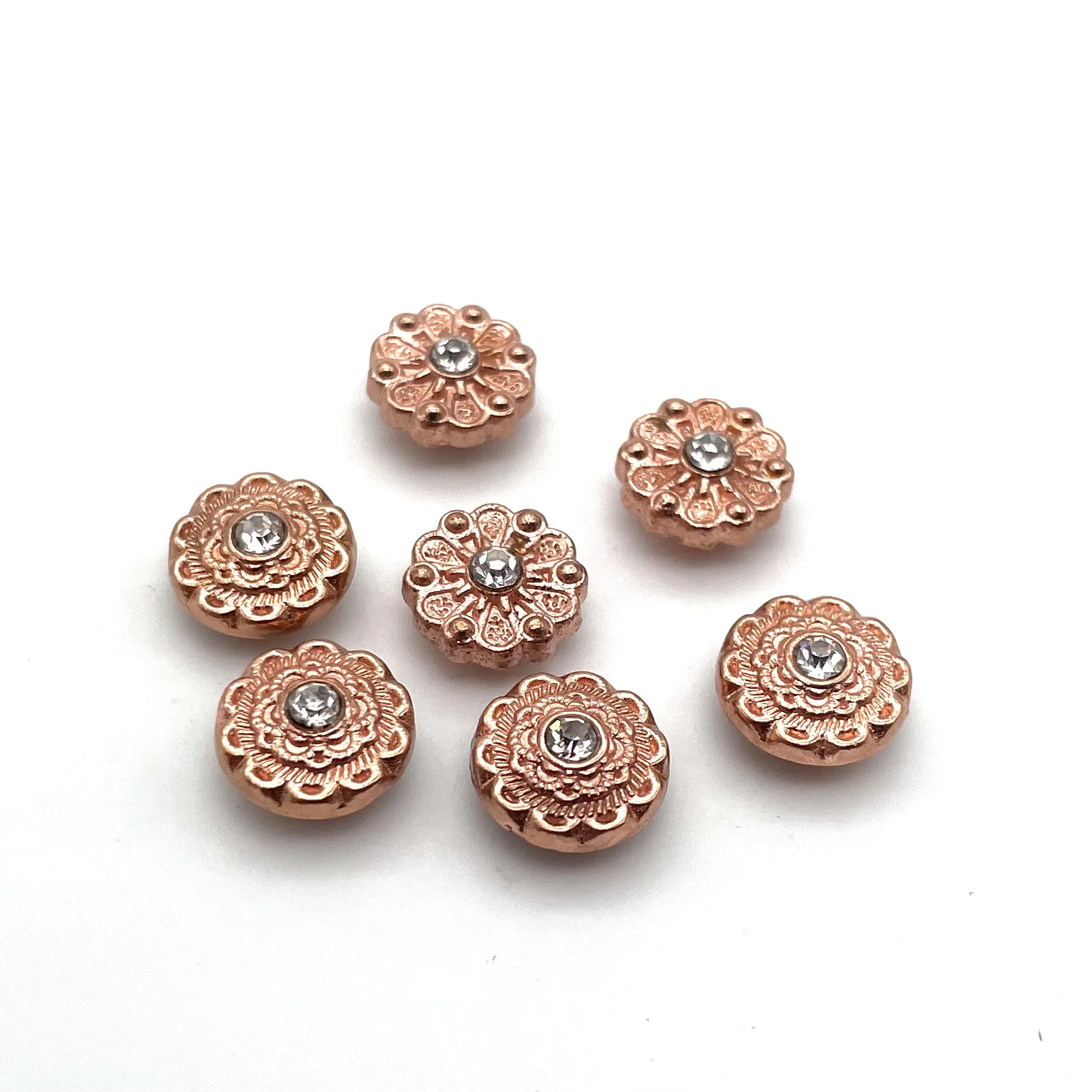 Заводская распродажа, новый логотип и цветная джинсовая кнопка, заклепка из цинкового сплава на джинсах