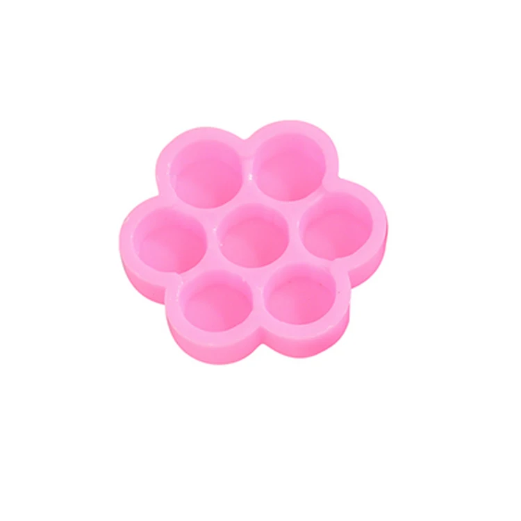 Wholesale Price Disposable Private Pink Glue Holder Pallet Eyelash Extension Adhesive Gasket