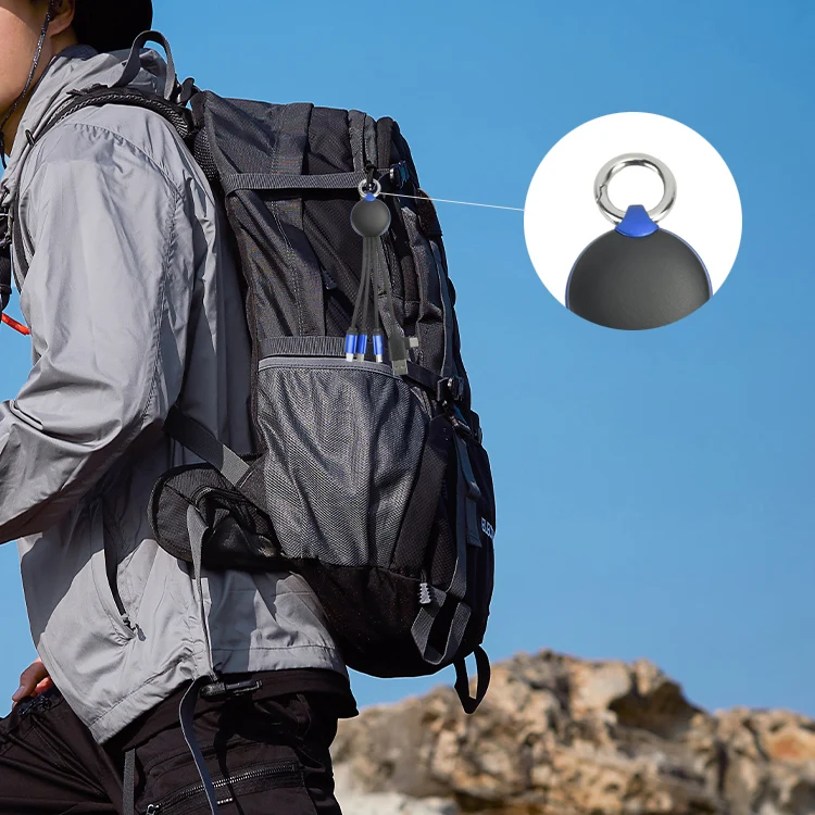 Lighting up logo multifunctional 3 in 1 Usb data Cable for phone type-c micro chain ring mobile phone charge cord