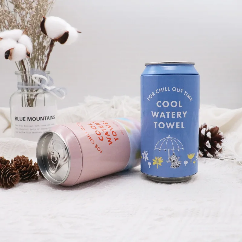 New Design Recyclable Lovely Cola Shape Tin Box Packaging With Custom Printing for tea cosmetic