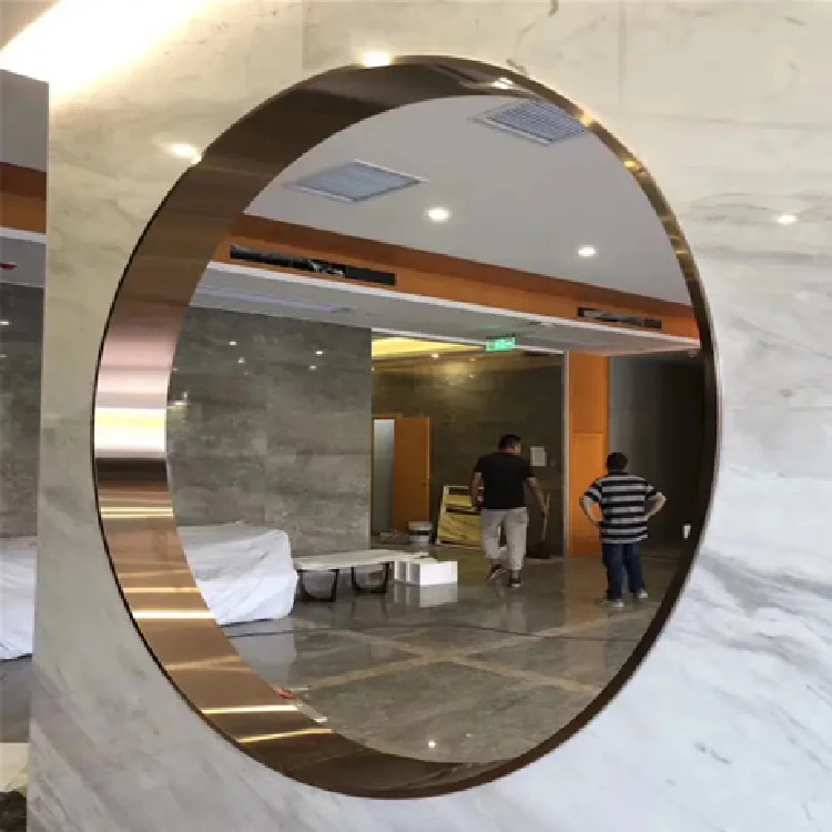 Mirror Stainless Steel Door Panel for Elevator Cabin Decoration Foshan source manufacturer