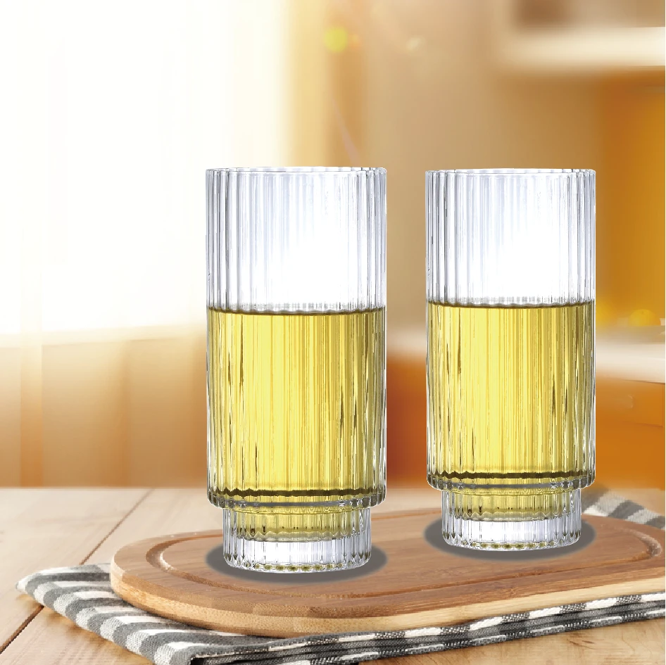 Promotional wholesale 450ml beer glass tumbler for restaurant