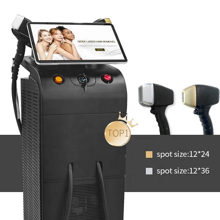 2022 Newest 4K 1000W 1200W 1600W Triple wave  808nm laser diode hair removal/755 8081064 diode laser machine price