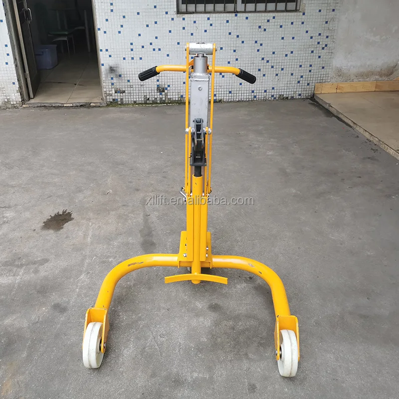High Efficiency Oil Drum Handling Equipment Hydraulic Jack Lifter Machine Hydraulic 43 gal Portable Drum Lifter