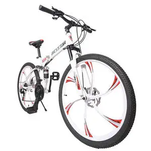 
China bike factory hot sale carbon steel/aluminum alloy frame 26/27.5 inch folding bikes large stock 