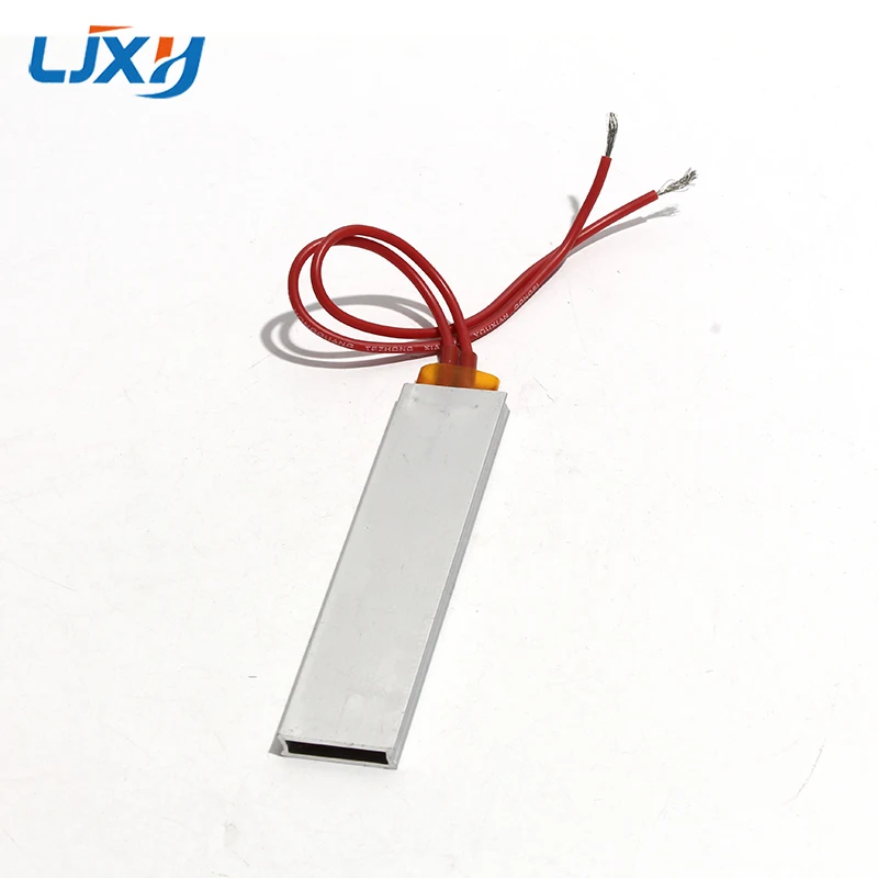 LJXH PTC Heating Element 100x21x5mm 12/24V Constant Temperature 70/110/200 Degrees PTC Heater Plate Aluminum Shell 2pcs