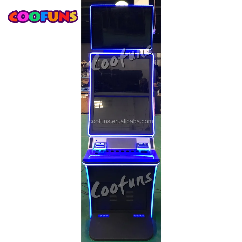 COOFUNS Customize Triple Screen Coin Operated Games Gaming Cabinet for Computer Software Company