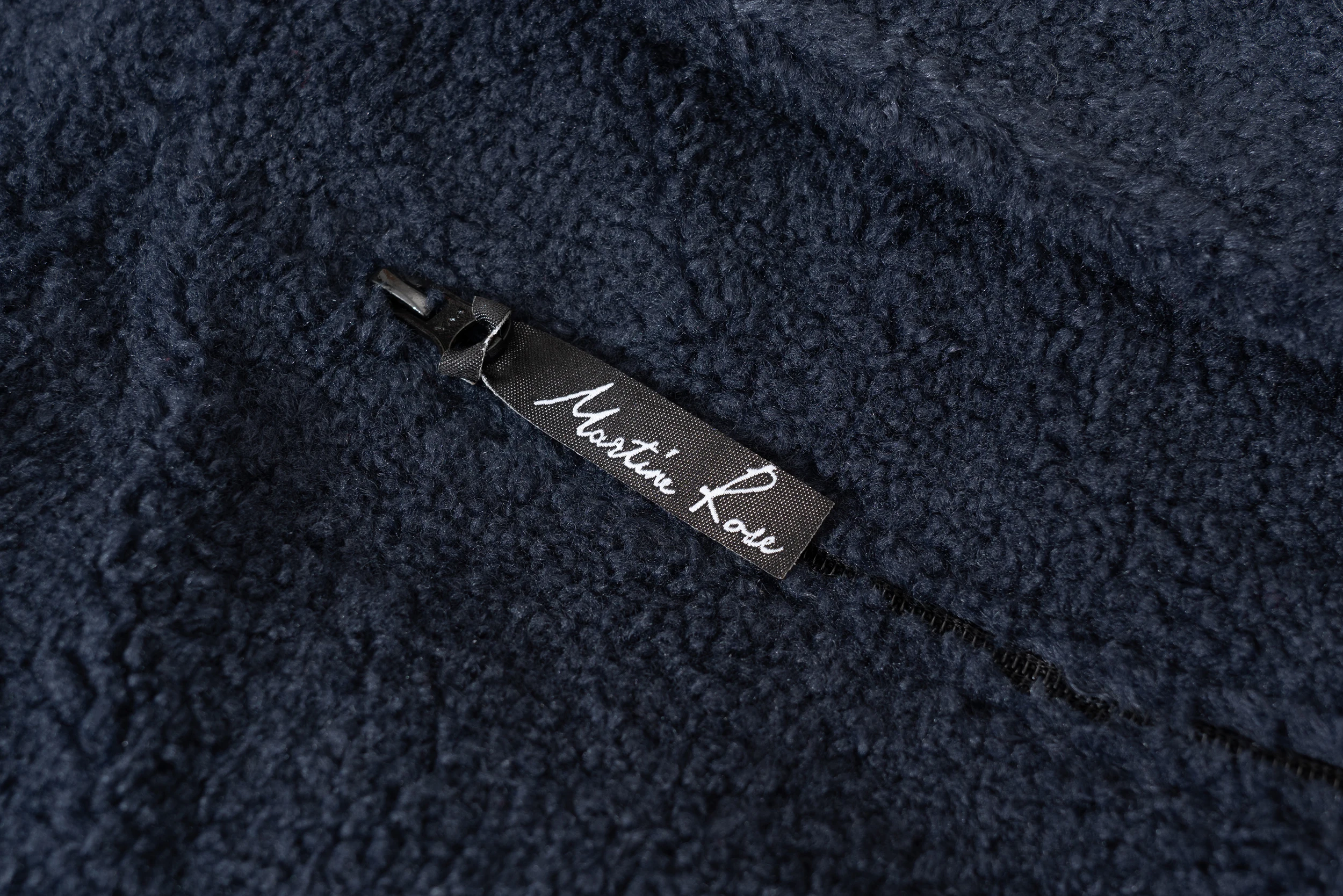 Kanye west men women upper body hats windproof polar fleece jackets thickened warmth winter loose sapphire blue coat