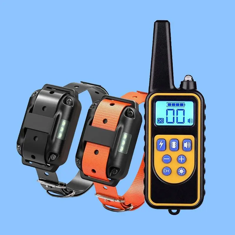 Waterproof Rechargeable Electric Dog Barking Control Devices bark control Anti Bark Collar Dog Training Collar