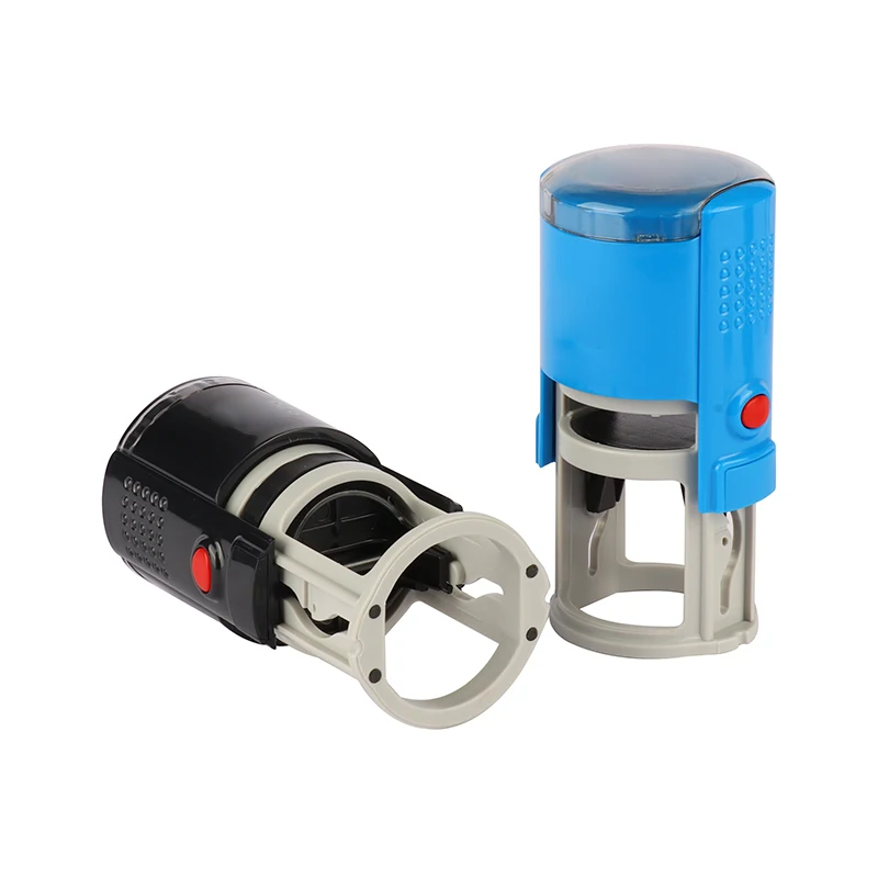 Индивидуальный логотип цветные высококачественные штампы офисные штамп с самими чернилами