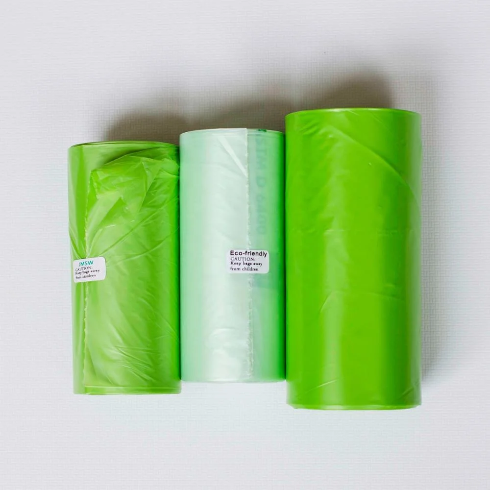 GREEN PLA scent kitchen tidy trash waste plastic garbage bag